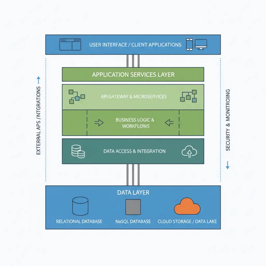 Application layer architecture
